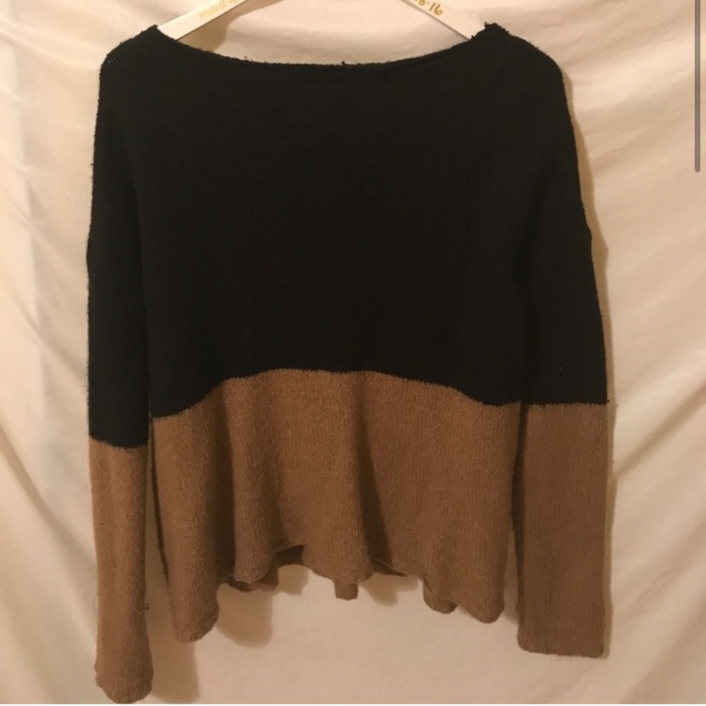 VINCE color block sweater